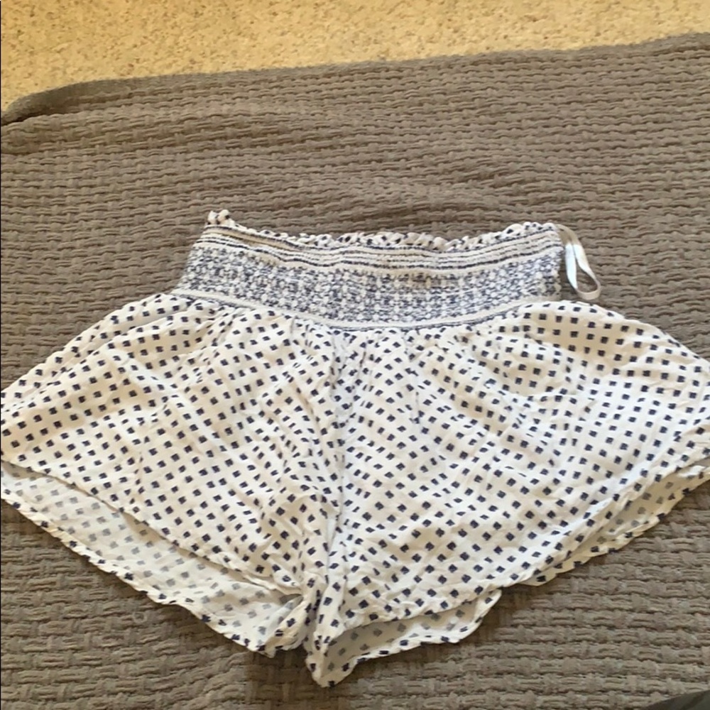 Elastic waist boho shorts